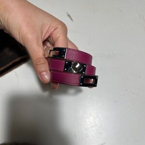 Hermes Kelly double bracelet